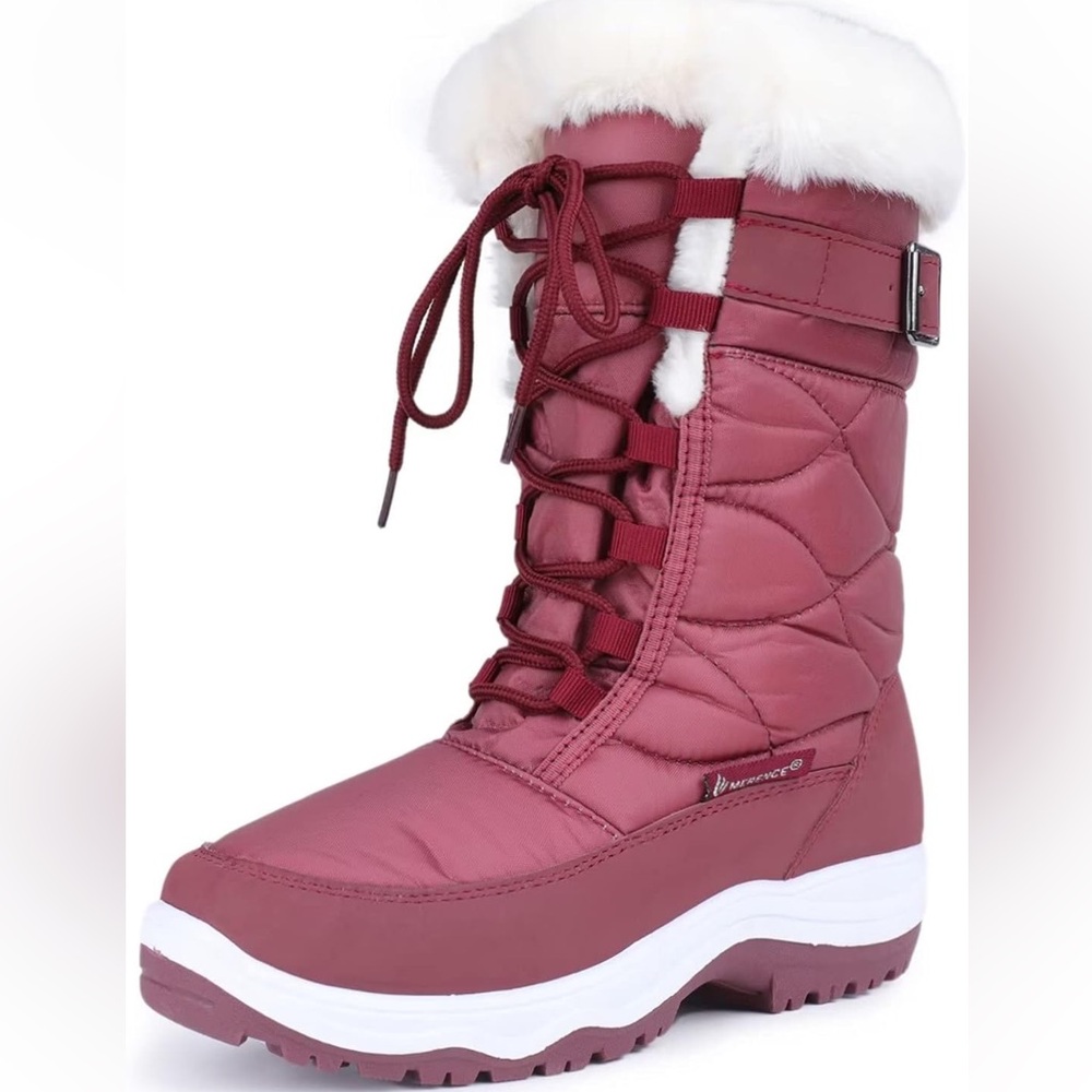 Women's Snow Boots Winter Water-Resistant Fur Lined